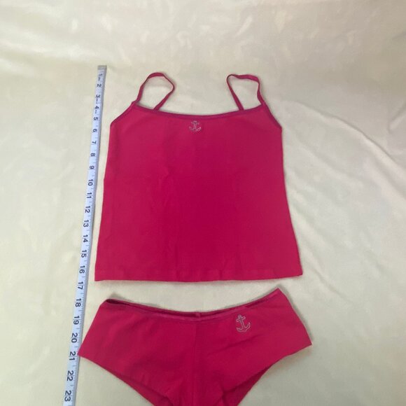 Cami & Boyshort Set, Hot Pink, EUC - Picture 5 of 6